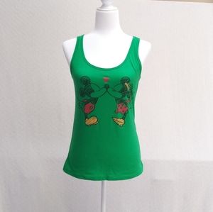 Disney Mickey & Minnie Mouse Kiss Love Top